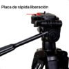 Trípode Profesional Celulares Cámaras 1400mm Wt-3520