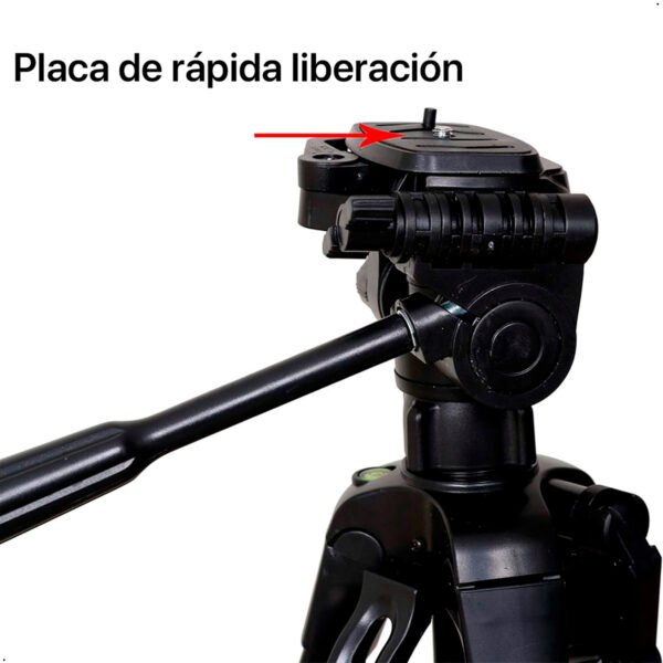 Tripode para celular Profesionar Tripode para Camara Fotografica 140cm Portable Ligero (8) Trípode Profesional Celulares Cámaras 1400mm Wt-3520