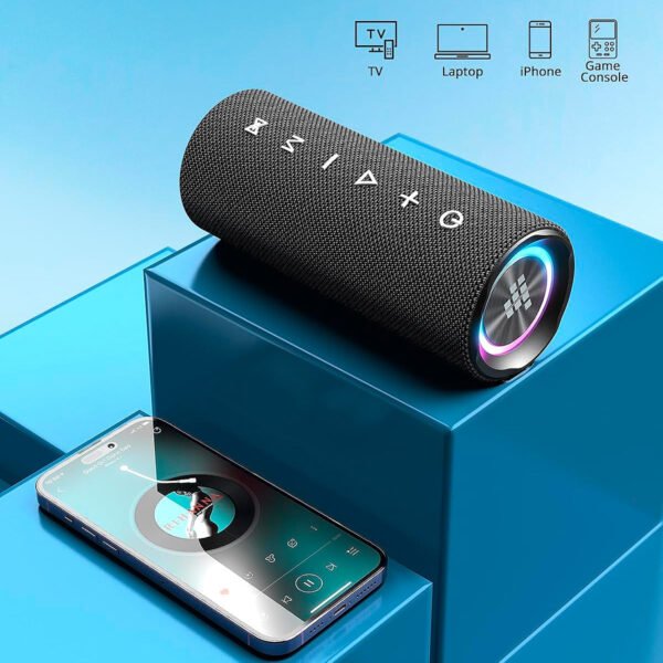 Tronsmart Mirtune C2 Parlante Portátil de 24W IPX7 bateria hasta 24 Horas Impermeable (6) Tronsmart Mirtune C2 Parlante Bluetooth 24w Ipx7 Bt 5.3