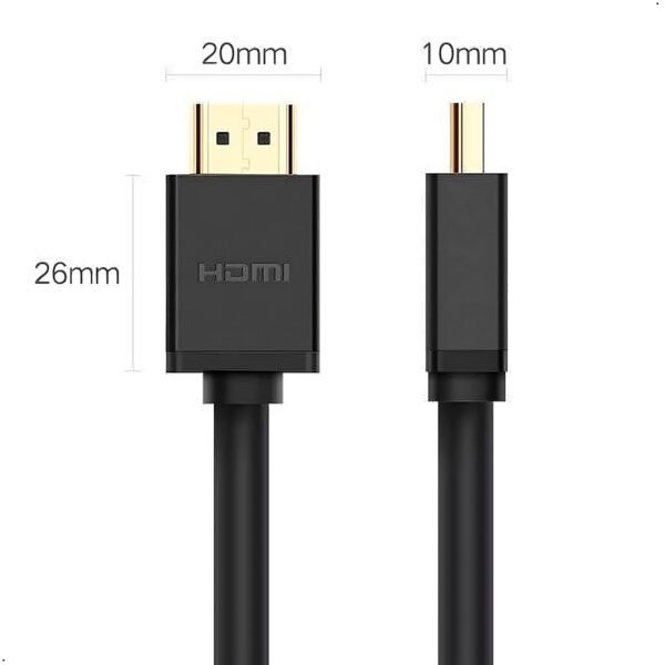 Ugreen cable HDMI cable 4K 30 Hz 3D 18 10 m Negro (4) Cable Ugreen Hdmi A Hdmi 10m UG-10110
