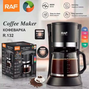 Cafetera Eléctrica Raf R.132 680w 1.2 Litros Anti Goteo