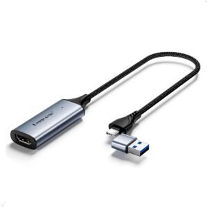 Capturadora De Video Hdmi Lemorele Externa Gamer 1080p