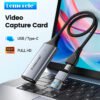 Capturadora De Video Hdmi Lemorele Externa Gamer 1080p