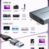 Capturadora De Video Hdmi Lemorele Externa Gamer 1080p