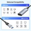 Capturadora De Video Hdmi Lemorele Externa Gamer 1080p