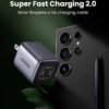 Cargador De Pared Ugreen Nexode 45w Gan 2 Puerto Usb C