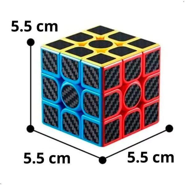 Cubo Moyu 3x3x3 Fibra de carbono MF8941 Profesional (5) Cubo Moyu Meilong3 Mf8941 Cubo 3x3 Fibra De Carbono