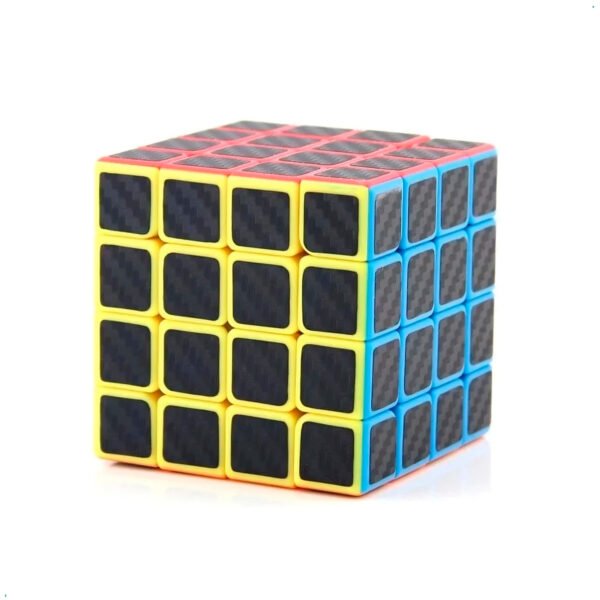 Cubo Rubik Moyu 4x4 Fibra De Carbano Veloz