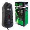 Estabilizador Gtx Mod G-05 USB De 8 Tomas 1200va-voltaje De 220 vac