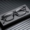 Monturas De Lentes Medida Optica De Titanio Y Tr90