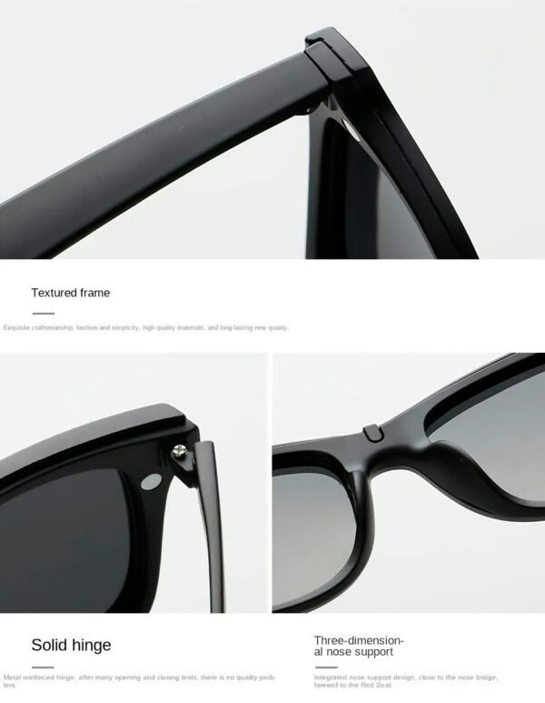 Lentes De Sol Polarizado Proteccion Uv 6 En 1 Magnetico Océano