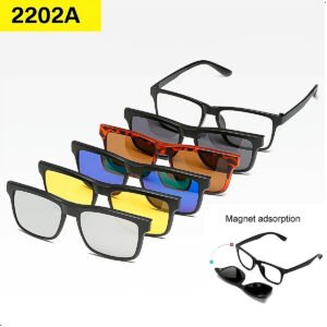 Lentes De Sol Polarizado Proteccion Uv 6 En 1 Magnetico