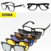 Lentes De Sol Polarizado Proteccion Uv 6 En 1 Magnetico Océano