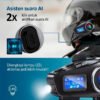 Intercomunicador Lantun Q58 Max Bluetooth Para Casco De Moto