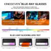 Lentes Kingseven 9201 Filtro Bloqueo Luz Azul 99% Antifatiga