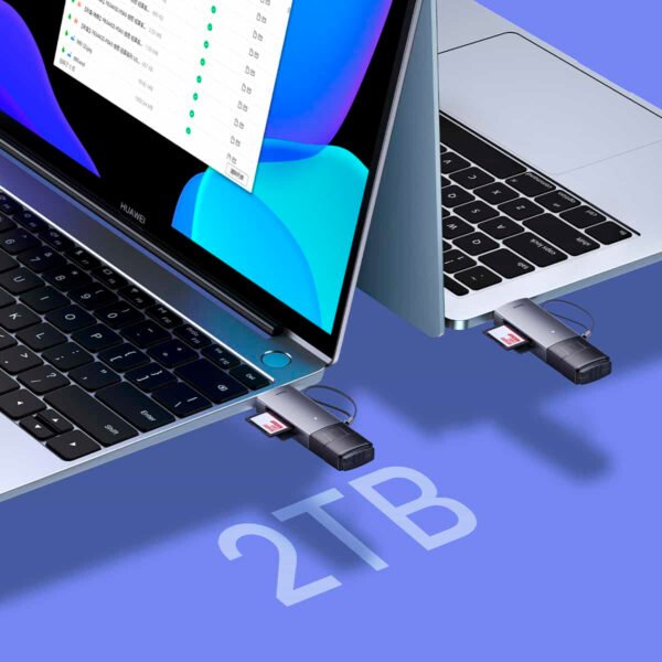 Lector De Tarjeta Baseus Adaptador Sd/micro Sd Usb 3.0 Usb C