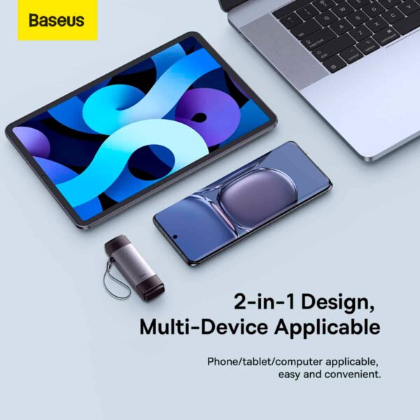 Lector De Tarjeta Baseus Adaptador Sd/micro Sd Usb 3.0 Usb C