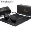 Lente De Sol Aviador Kingseven Proteccion Uv 400 Polarizado