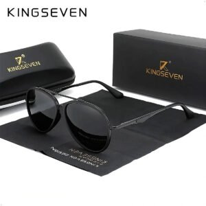 Lente De Sol Aviador Kingseven Proteccion Uv 400 Polarizado
