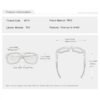 Lentes Sol Kingseven 770 Unisex Polarizado Proteccion Uv 400 Espejo Negro