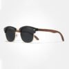 Kingseven Lente De Sol Marco Madera Nogal Polarizado Uv400