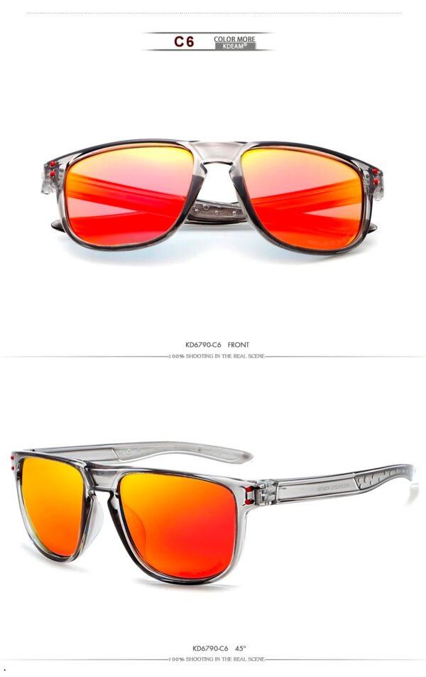 Lente De Sol Gafas Kdeam 6790 Polarizado Uv 400