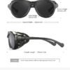 Lente De Sol Kdeam Steampunk Proteccion Uv 400 Polarizado