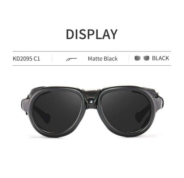 Lente De Sol Kdeam Steampunk Proteccion Uv 400 Polarizado
