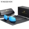Lentes De Sol Gafas Kingseven Aviador Proteccion Uv Unisex