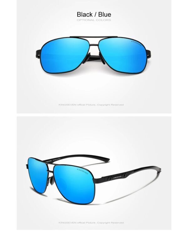 Lentes De Sol Gafas Kingseven Aviador Proteccion Uv Unisex