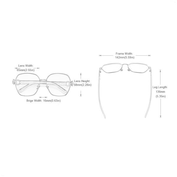 Lentes De Sol Kingseven Mujer Polarizado Proteccion Uv 400