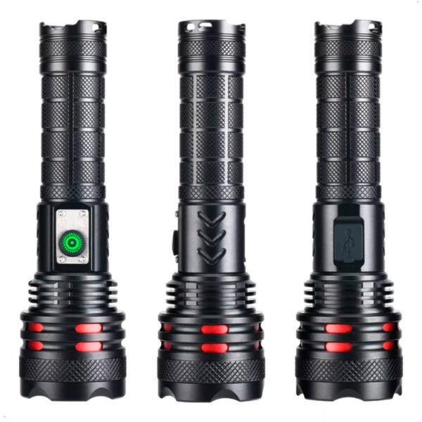 Linterna Tactica Lidimi Ld-l462a 30w 2000 Metros Recargable