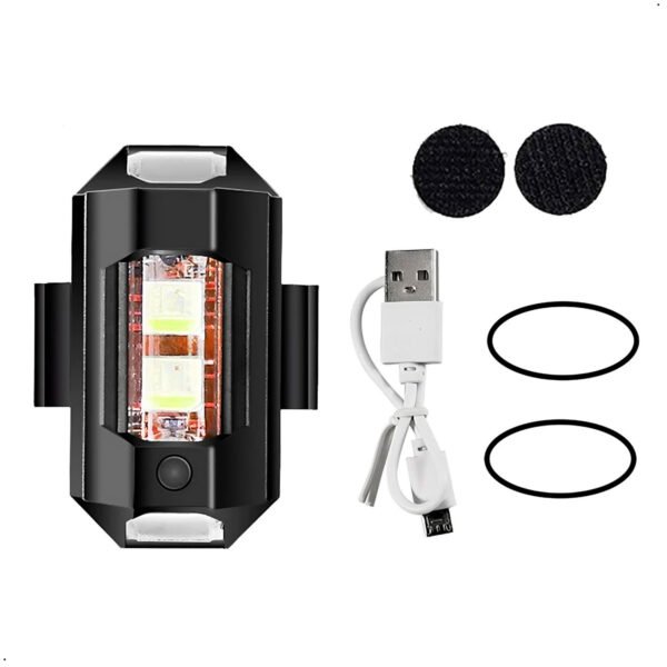 Luces Estroboscópicas Led Inalámbricas 7 Colores Recargable Carga Usb