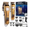 Maquina Corte Cabello Combo Trimmer y Clipper Kemei KM 2011 Inalambrico