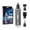 Rasuradora Afeitador Nasal Eléctrica Recargable Kemei KM 6630 Kit 4 En 1