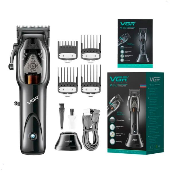 Maquina Inalambrica VGR V 653 Cabello (16) Maquina Cortar Cabello Pelo Vgr V-653 Inalambrico
