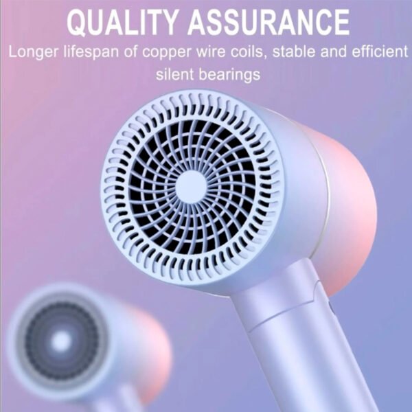 Mini Secadora para Cabello Daling 3022 Lila Premium compacto (5) Secadora De Cabello Daling Dl-3022 Aire Caliente Frio