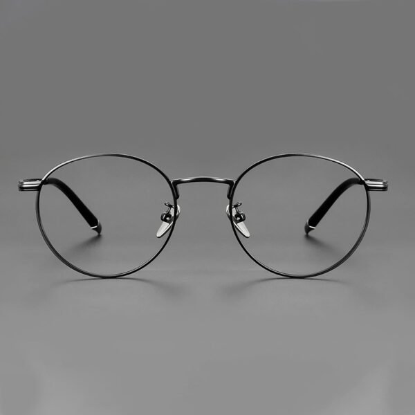 Montura Lentes de titanio Firada Montura Negro (5) Monturas Medida Optica Ligero Varilla De Titanio Unisex
