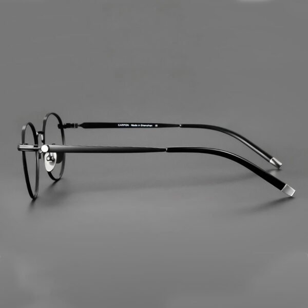 Montura Lentes de titanio Firada Montura Negro (6) Monturas Medida Optica Ligero Varilla De Titanio Unisex