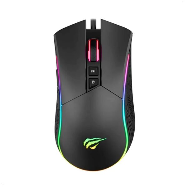 Mouse Havit Para Juegos Iluminado Con Cable Y 7 Botones
