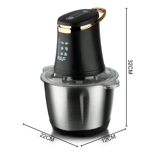 Procesador De Alimentos Raf R7035 3l 1000w Picador Multifuncional