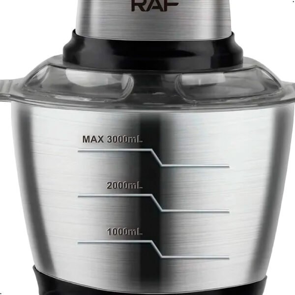 Picadora De Alimentos RAF R.7031 Procesadora 1000W 3L (5) Picadora De Alimentos Raf R.7031 Procesadora 1000w 3 Litros