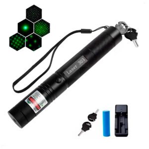 Puntero Laser Cafini Luz Verde Cn-l7199jg 2000 Metros Recargable