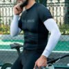 Mangas Negra Rockbros Con Protección Uv Xt9002 Deportiva