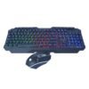 Combo Mouse Y Teclado Gamer Halion Spartan Ha-808c Negro