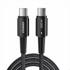 Essager Cable Usb-c A Usb-c 100w Carga Rápida
