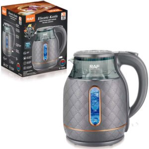 RAF R.160G Hervidor Eléctrico 2 Litros – Tetera Eléctrica de Calentamiento Rápido (5) Hervidor Eléctrico Raf R.160g 2l Acero Inoxidable 1500w